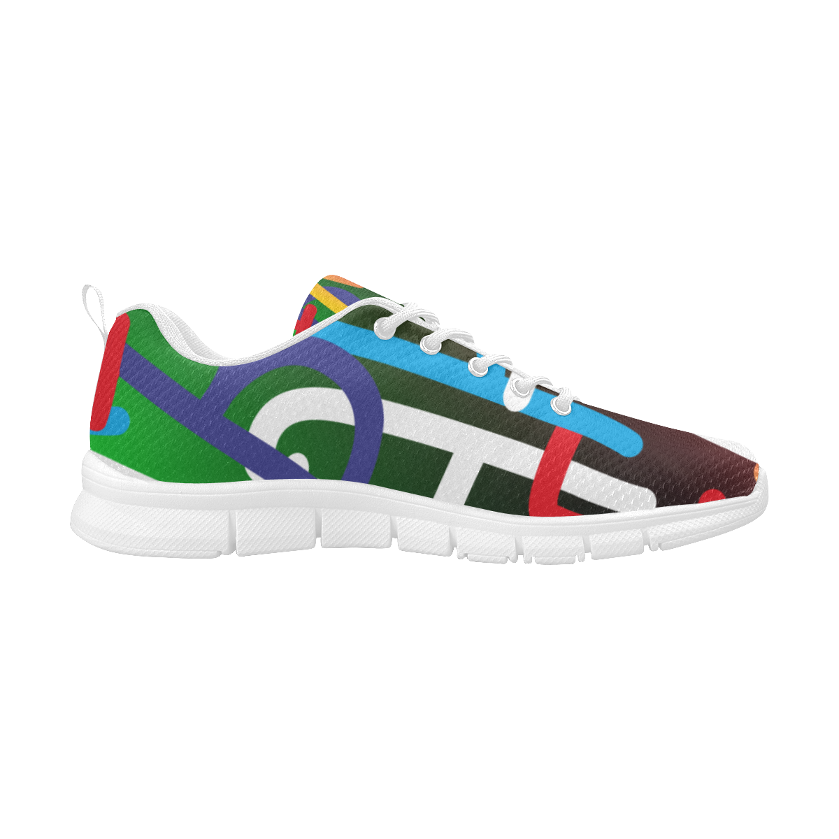 AfriBix Collage Women's Trainers - white