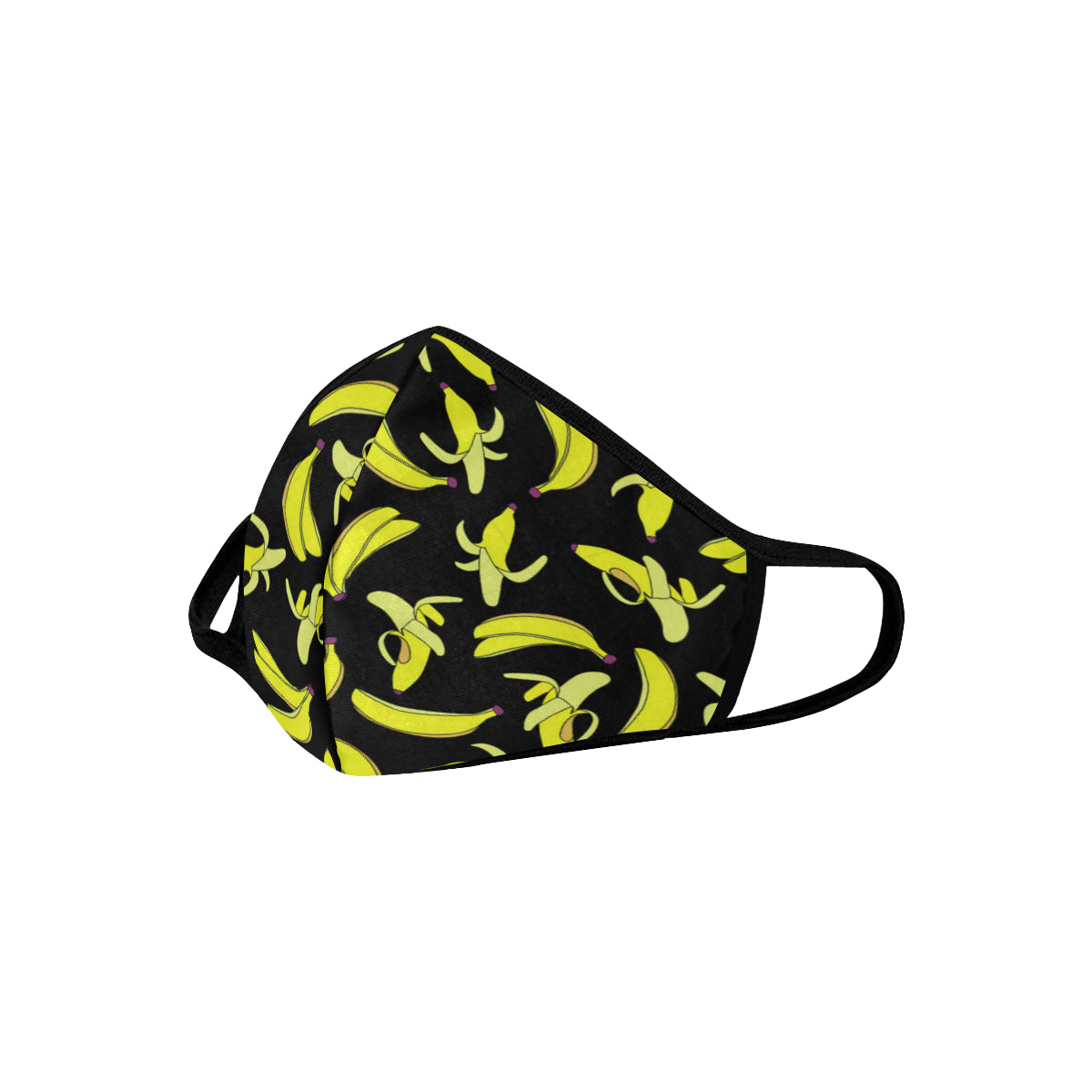 Going Bananas Cotton Fabric Face Mask with filter slot (30 Filters Included) - Non-medical use