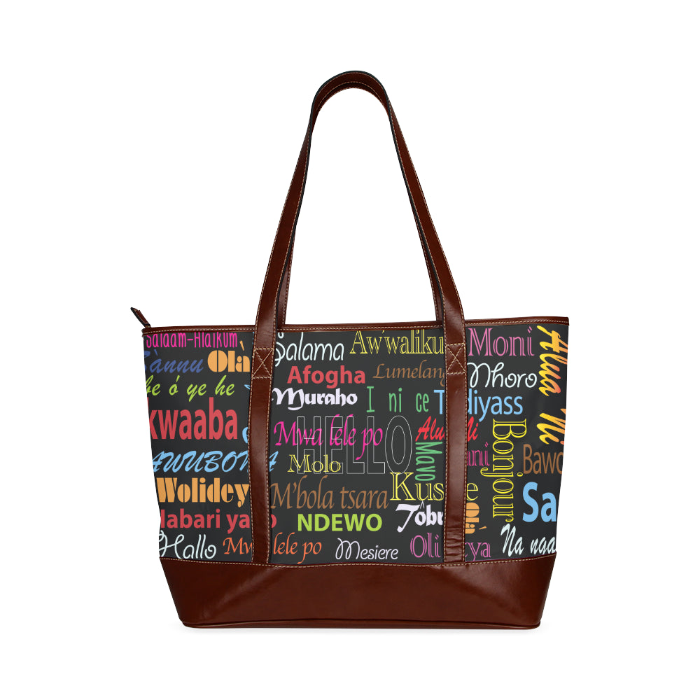 AfriBix Hello Print Tote
