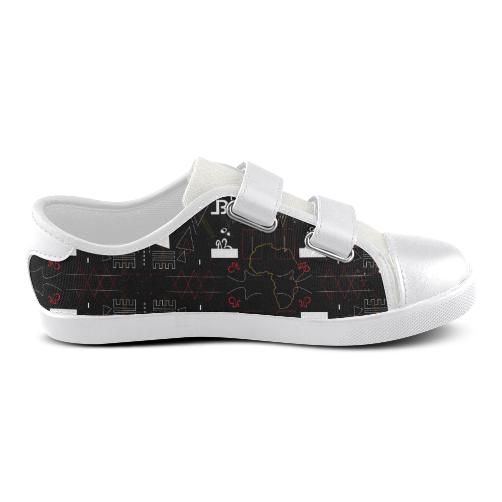 AfriBix Kids Linear Velcro Canvas