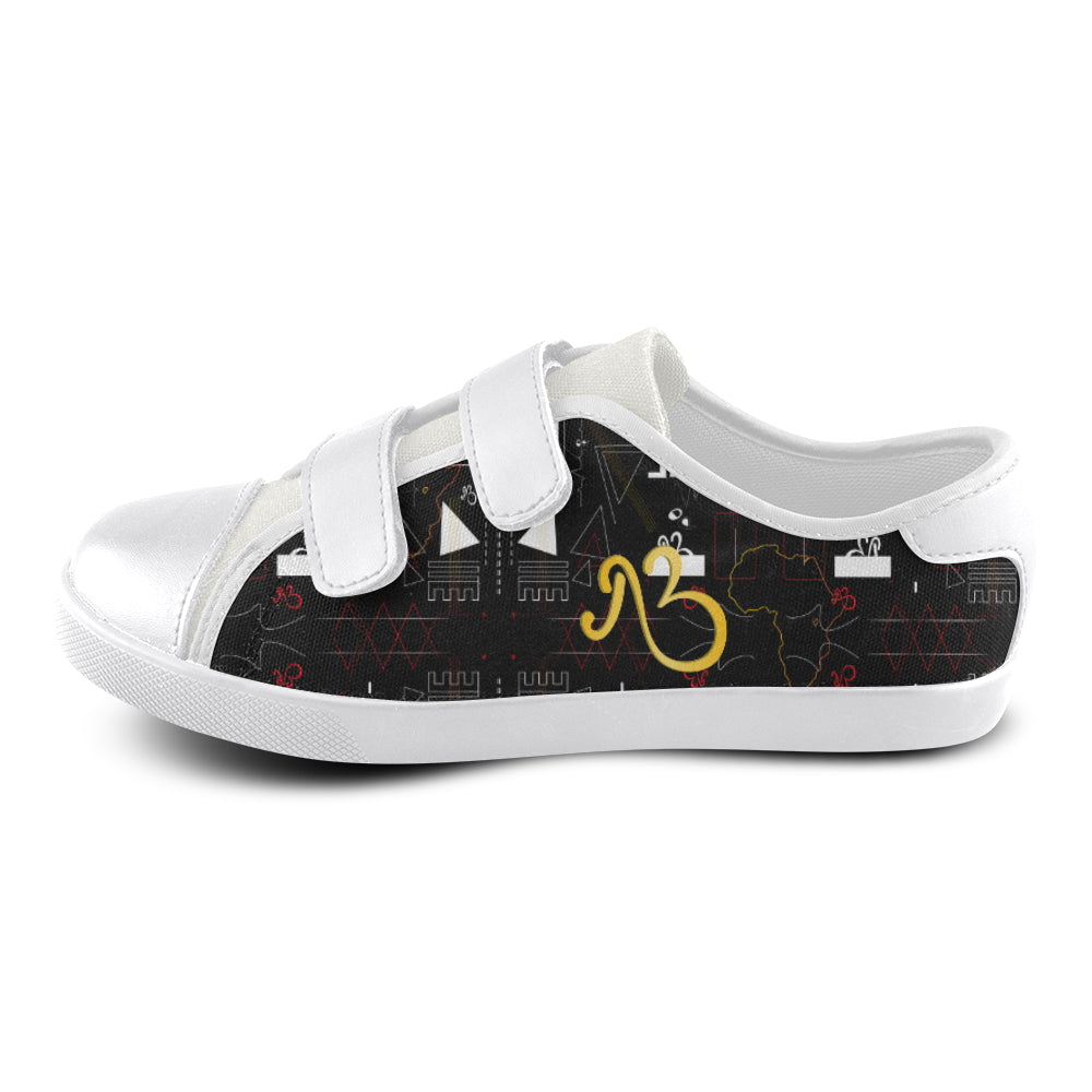 AfriBix Kids Linear Velcro Canvas