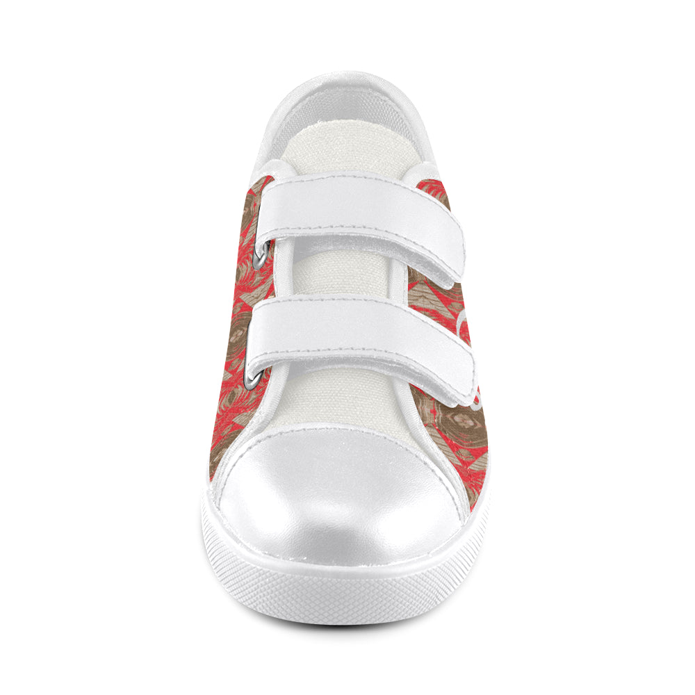 AfriBix Kids Cathedral Print Velcro Canvas