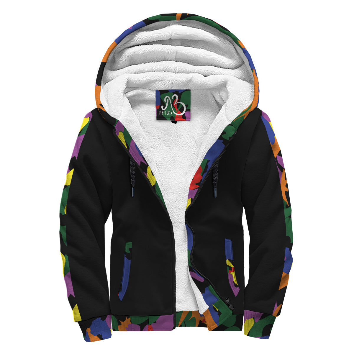 AfriBix Warrior Sherpa Hoodie
