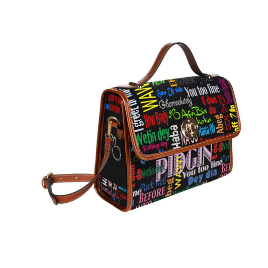 AfriBix Pidgin Print Satchel