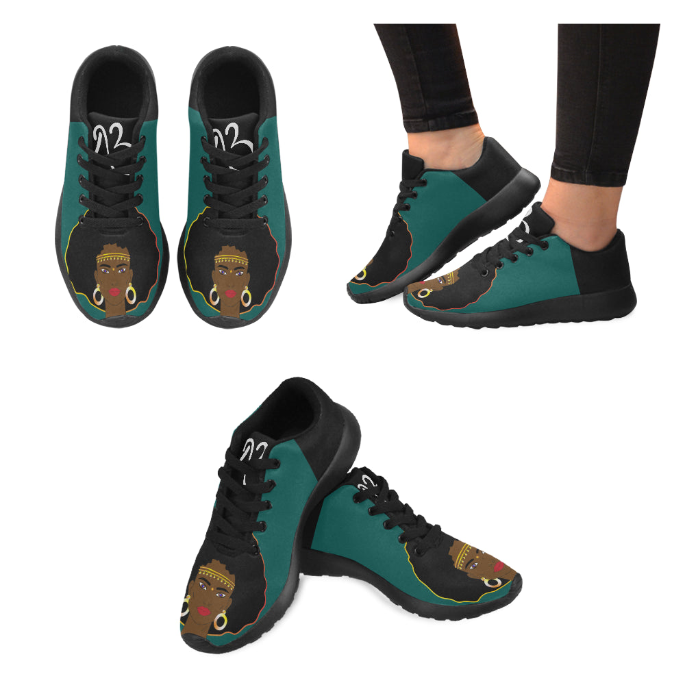 AfriBix Warrior Teal Trainers