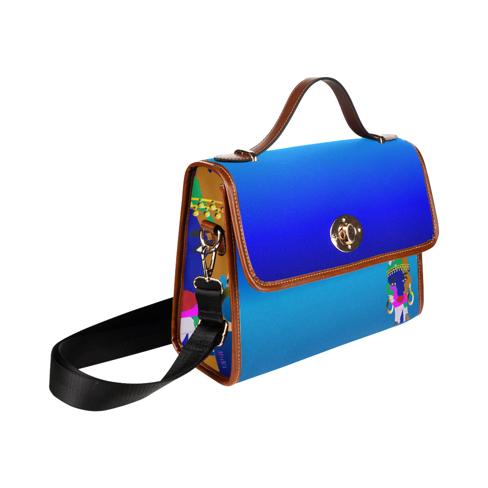 AfriBix Warrior Sky Galaxy Satchel