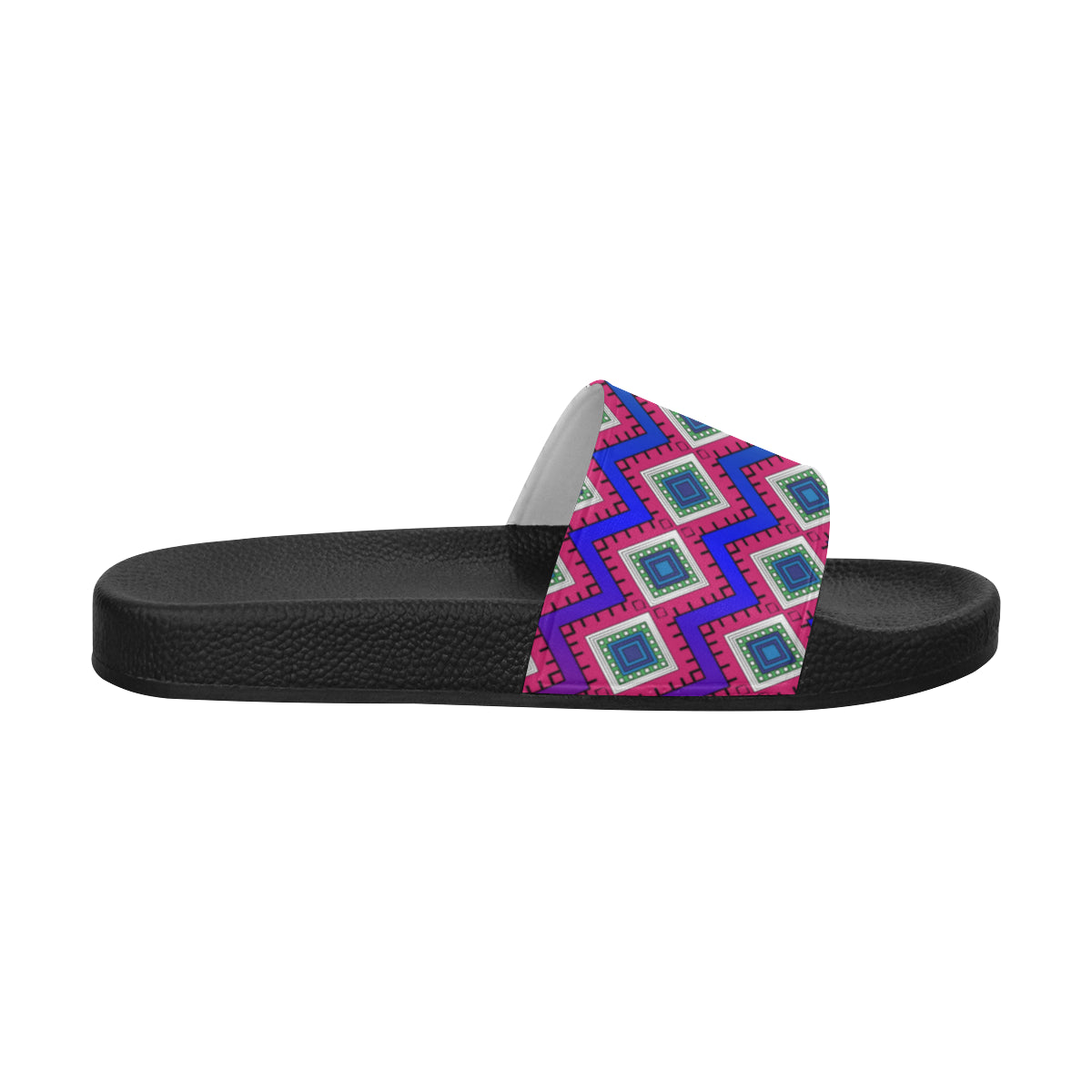 Quad Print Unisex Slides
