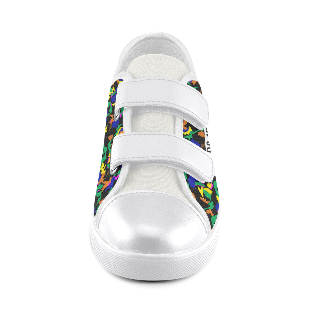 AfriBix Kids Camo Velcro Canvas