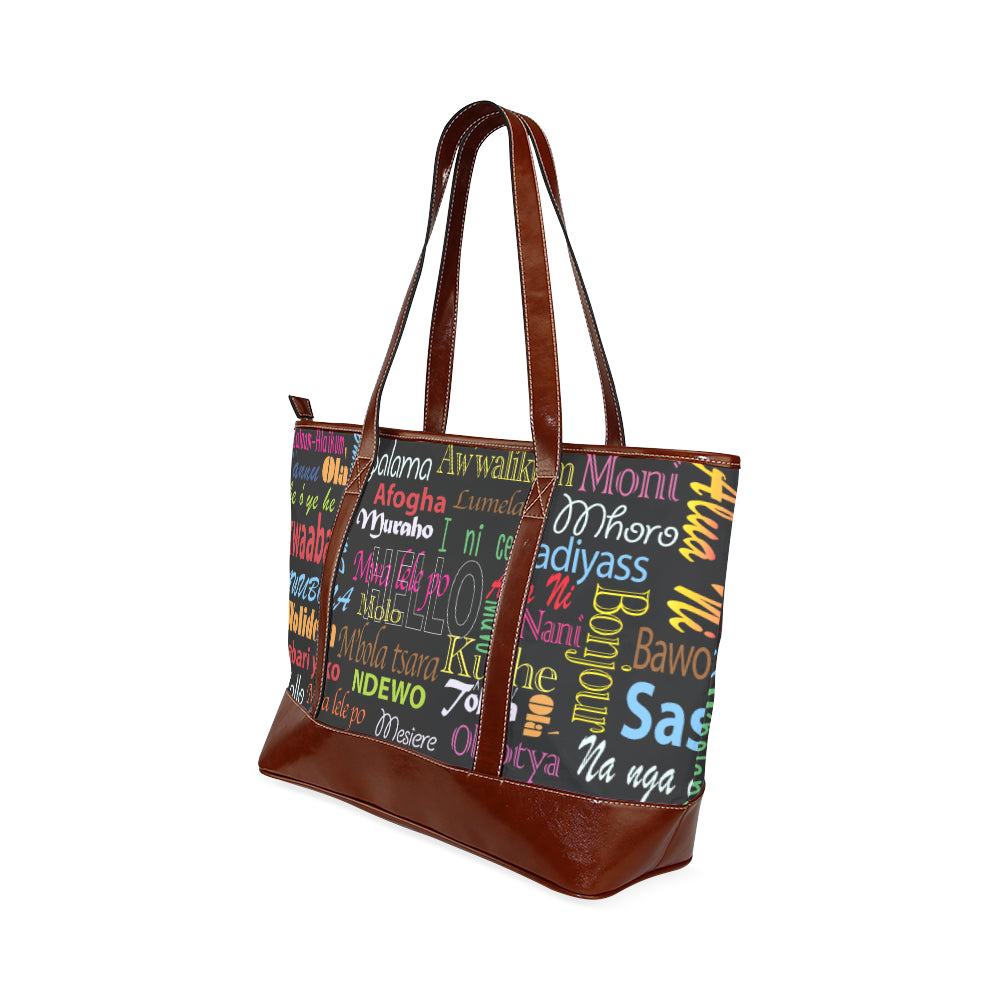 AfriBix Hello Print Tote