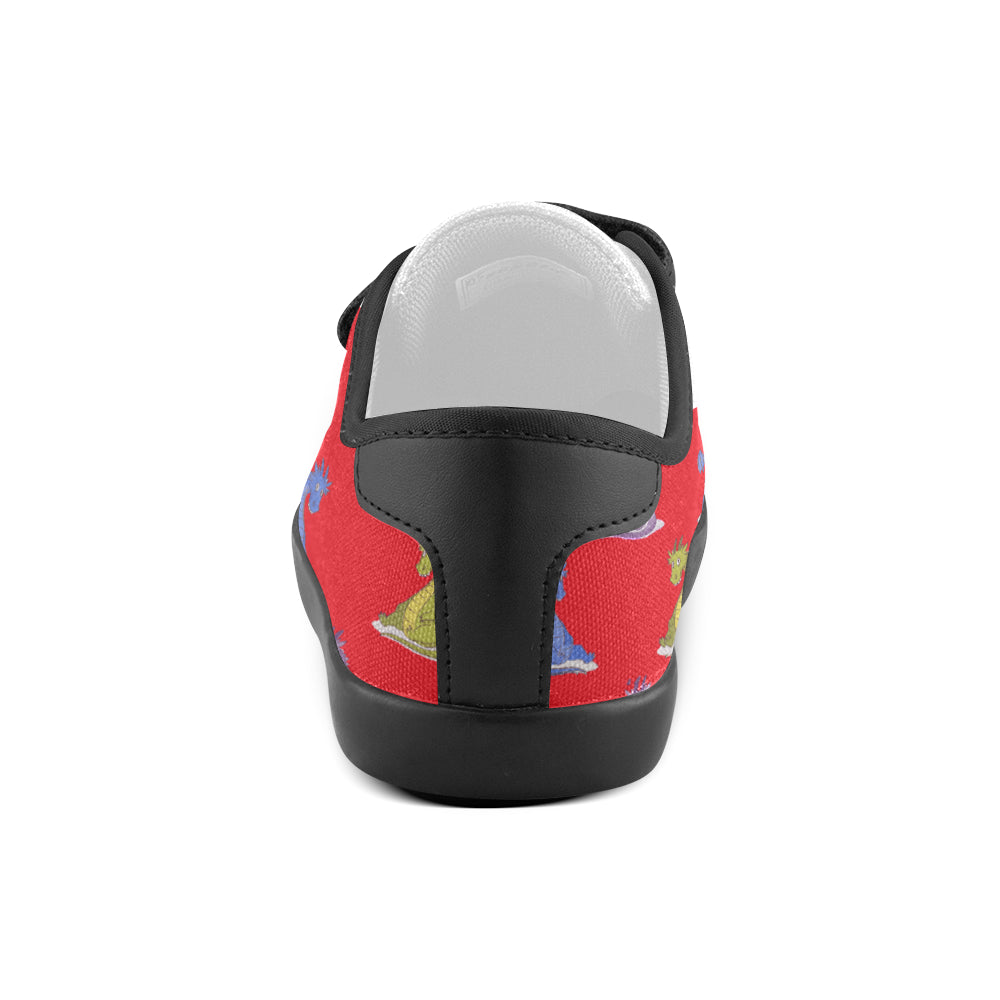 Happy Dragon Sneakers Velcro Canvas Kid's Shoes