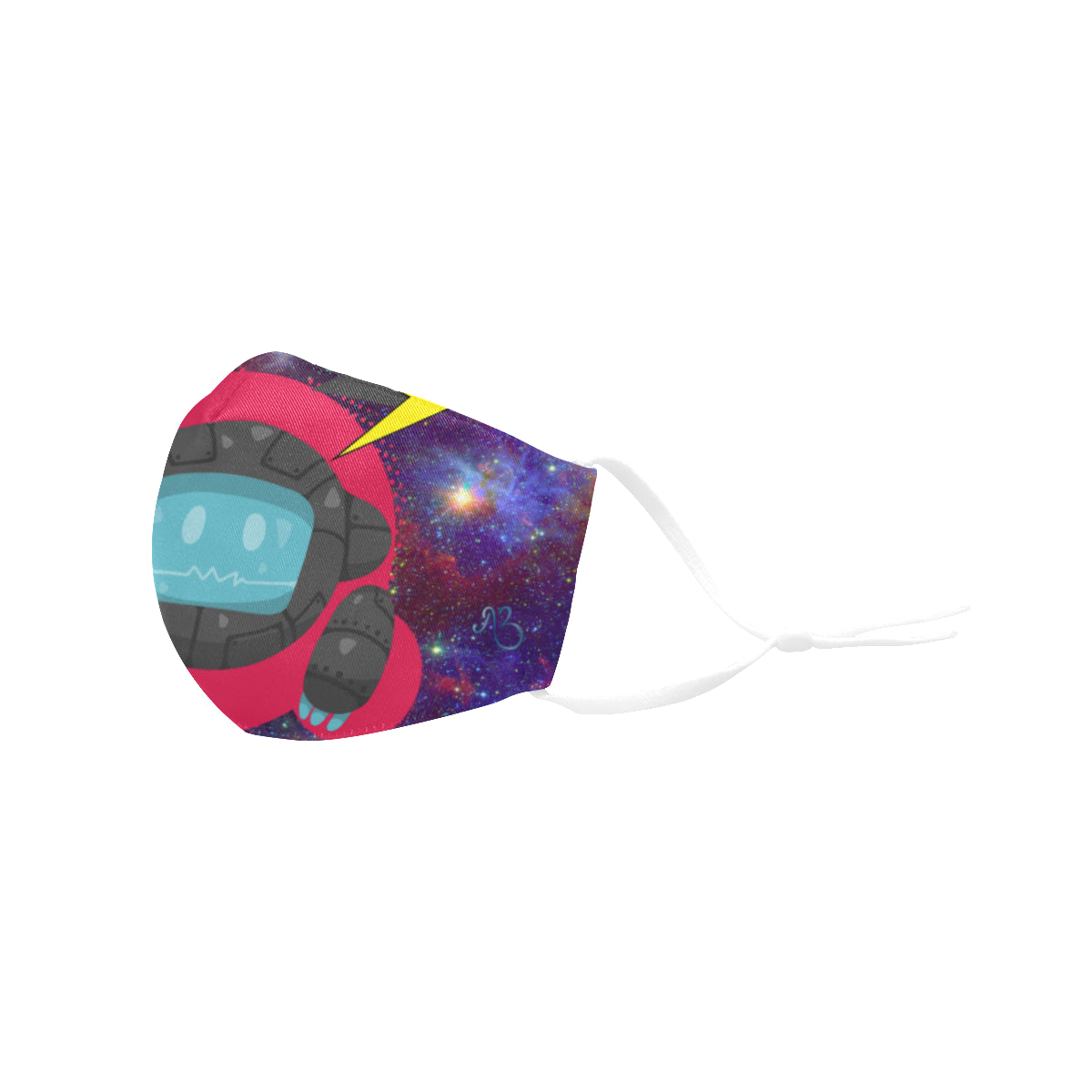 Astronaut Cotton Fabric Face Mask with Filter Slot & Adjustable Strap (Pack of 5) - Non-medical use