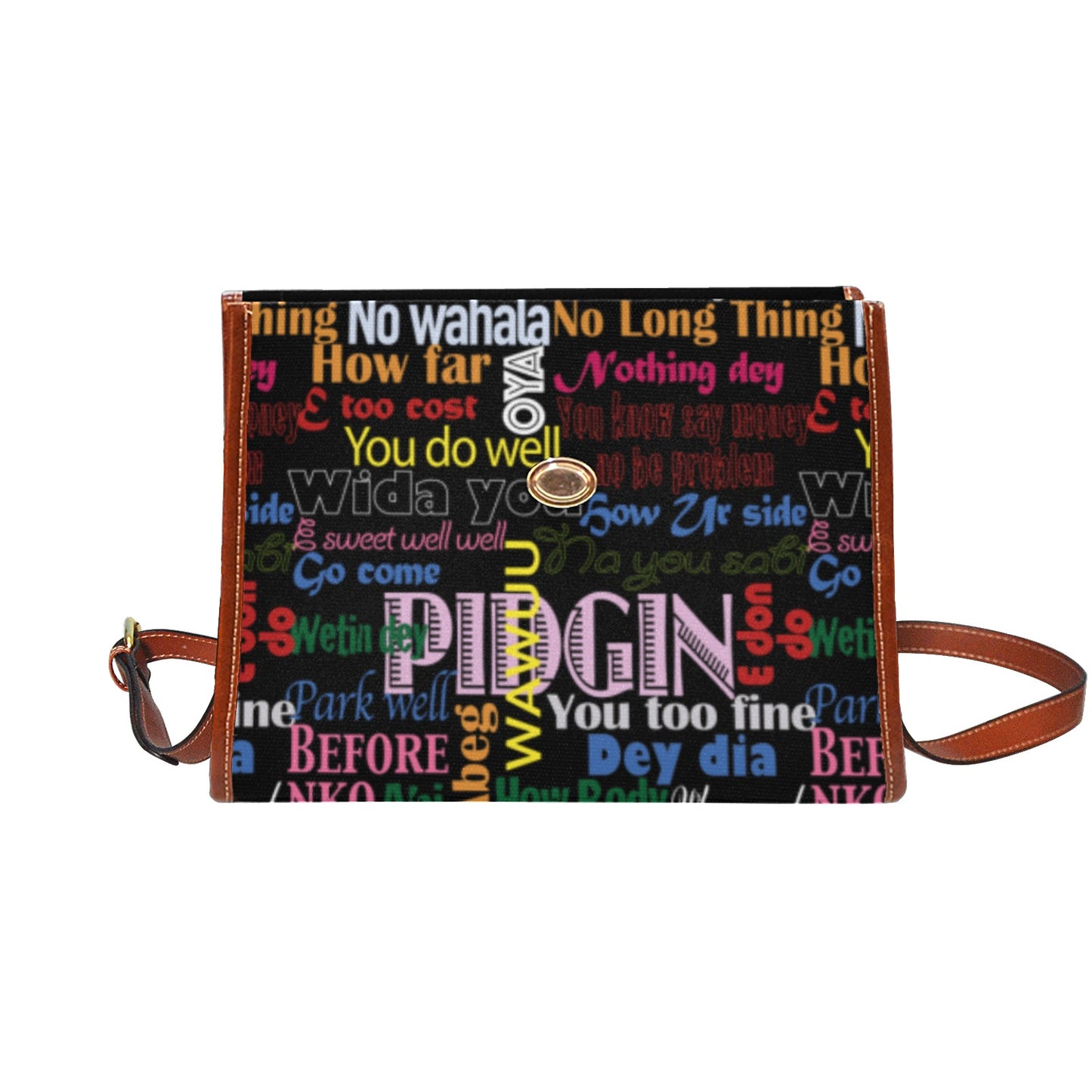 AfriBix Pidgin Print Satchel