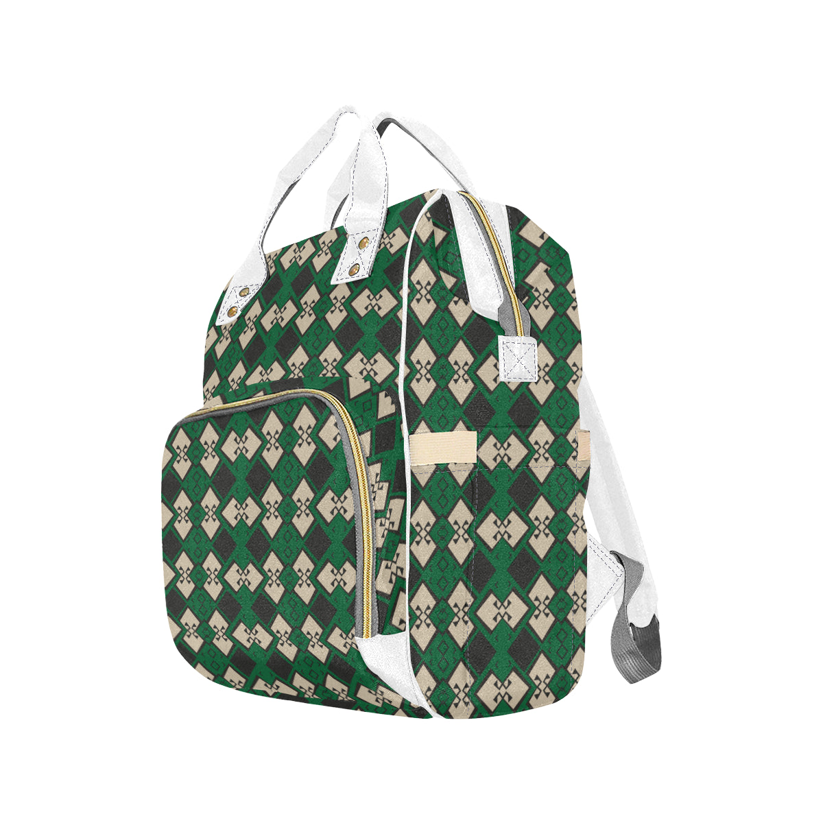 Aztek Print Multi-Function Backpack