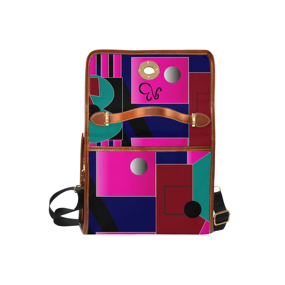 AfriBix Gallery Print Satchel