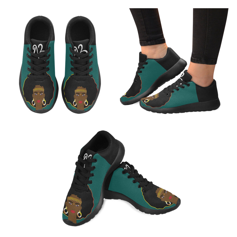 AfriBix Warrior Teal Trainers