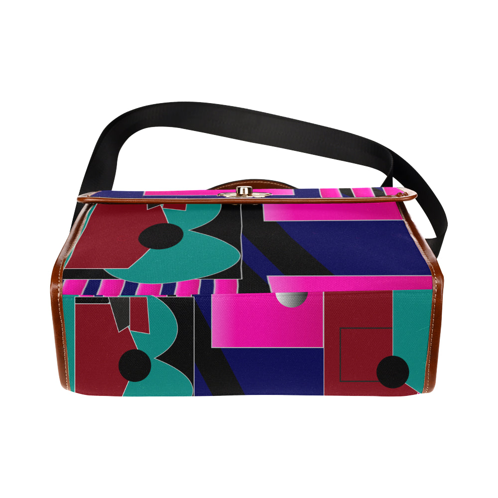 AfriBix Gallery Print Satchel