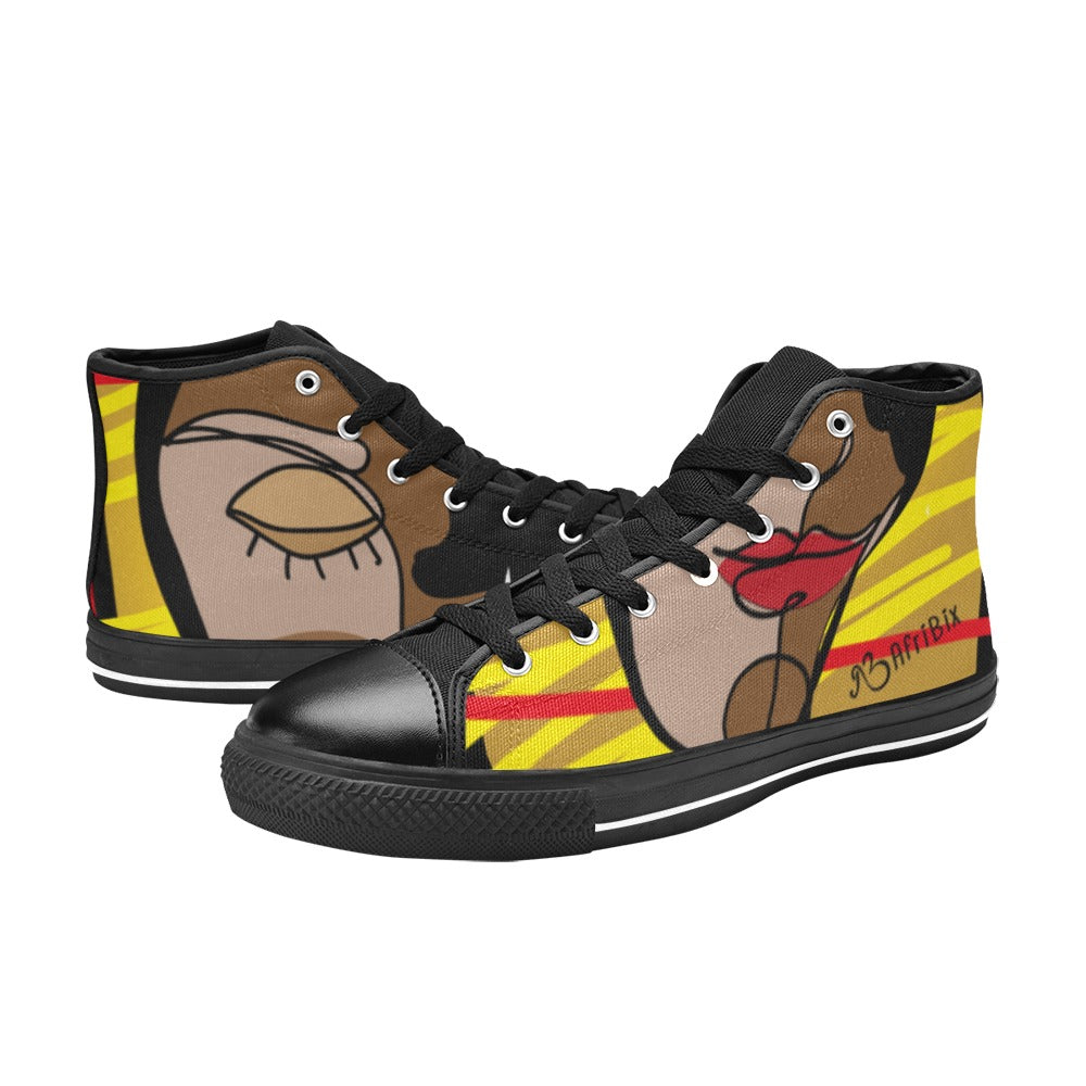 Serenity Art Women's Hightop Canvas