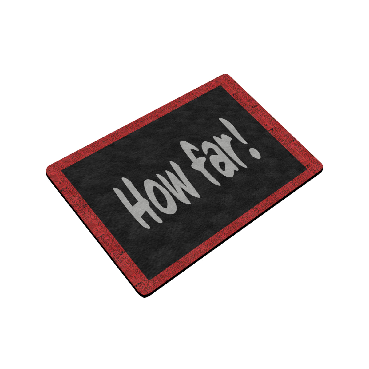 How Far Tribal Print Doormat