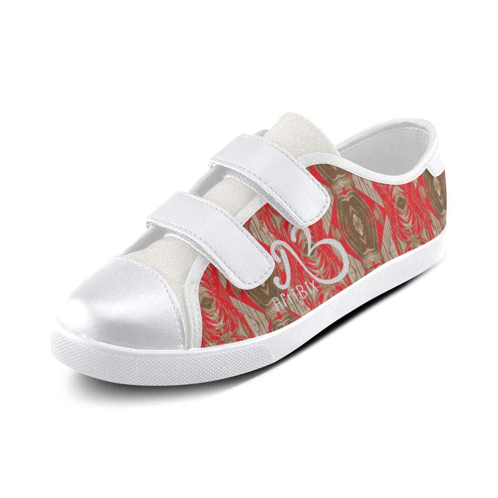 AfriBix Kids Cathedral Print Velcro Canvas