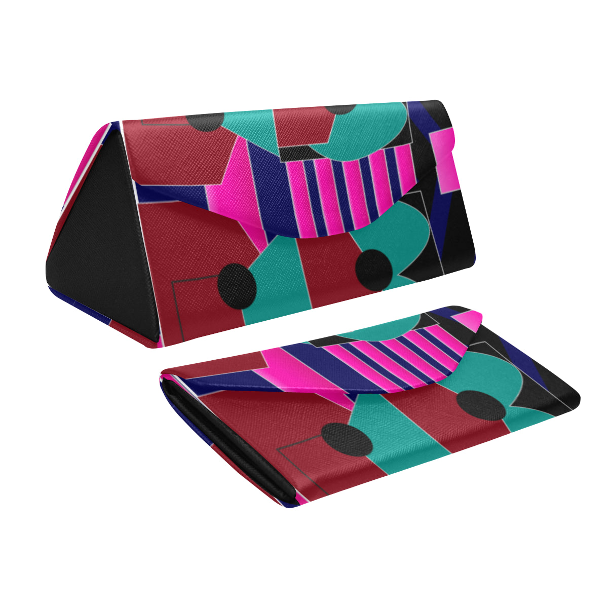 AfriBix Gallery Print Foldable Glasses Case