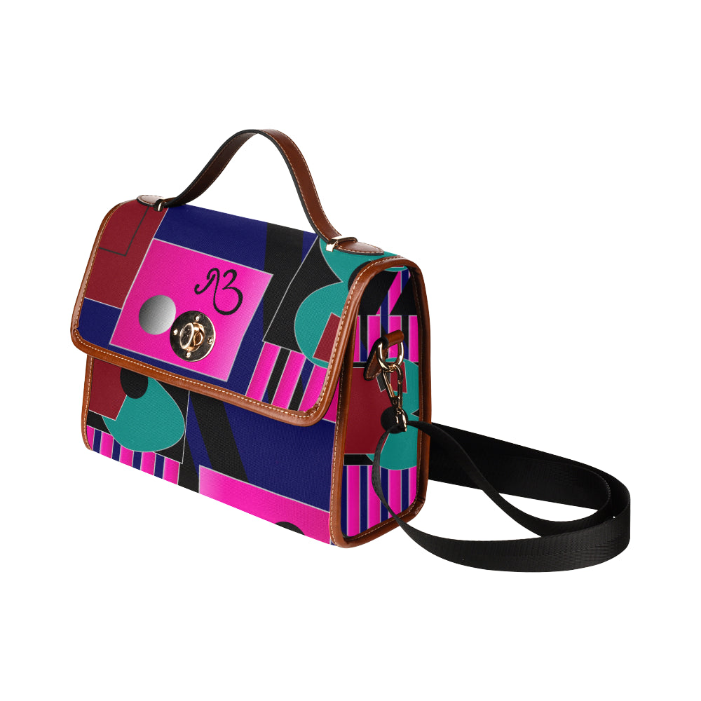AfriBix Gallery Print Satchel