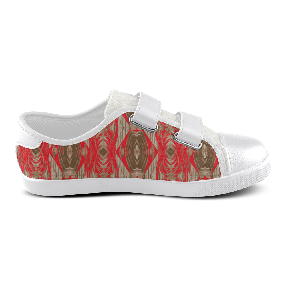 AfriBix Kids Cathedral Print Velcro Canvas
