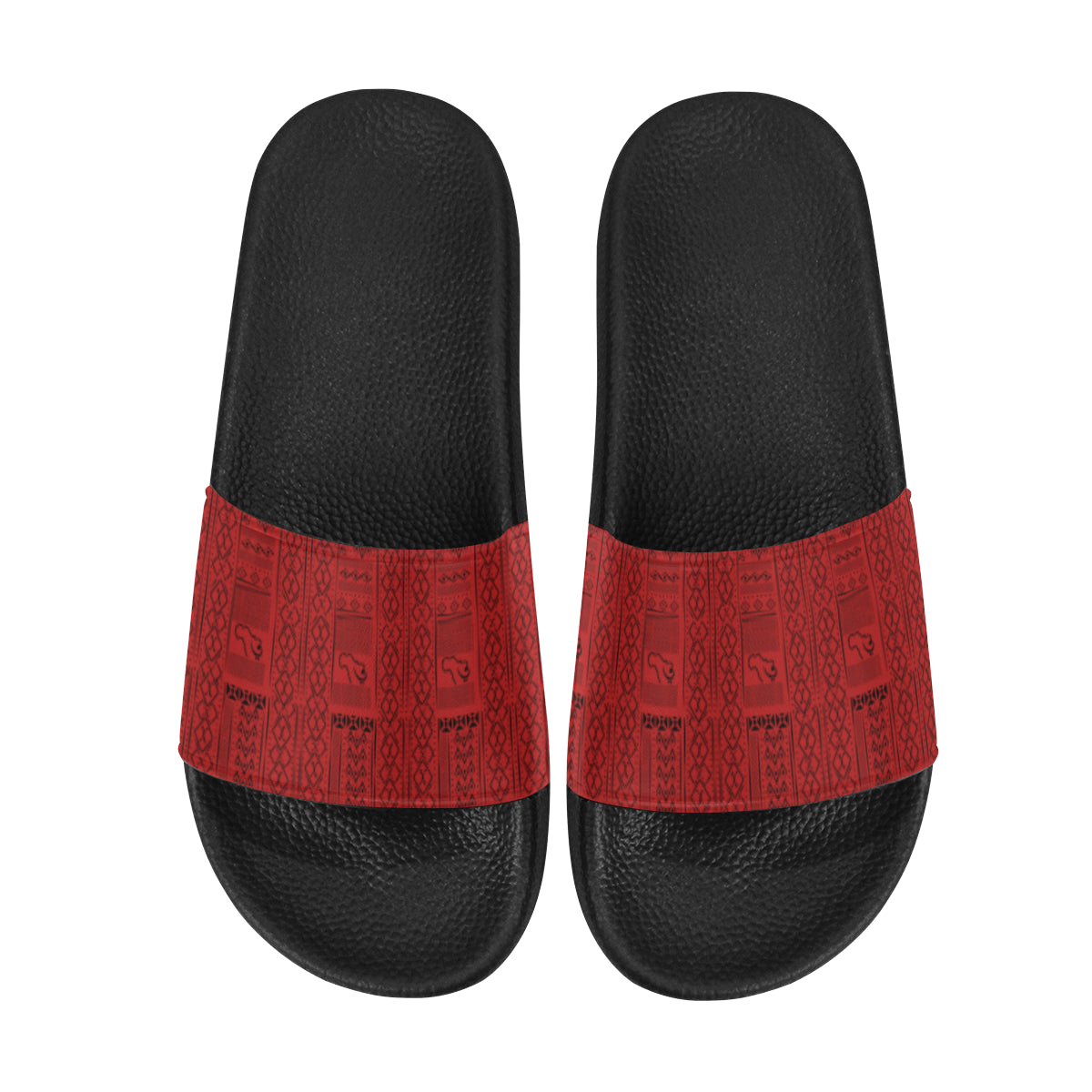 AfriBix Tribal Print Unisex Slides