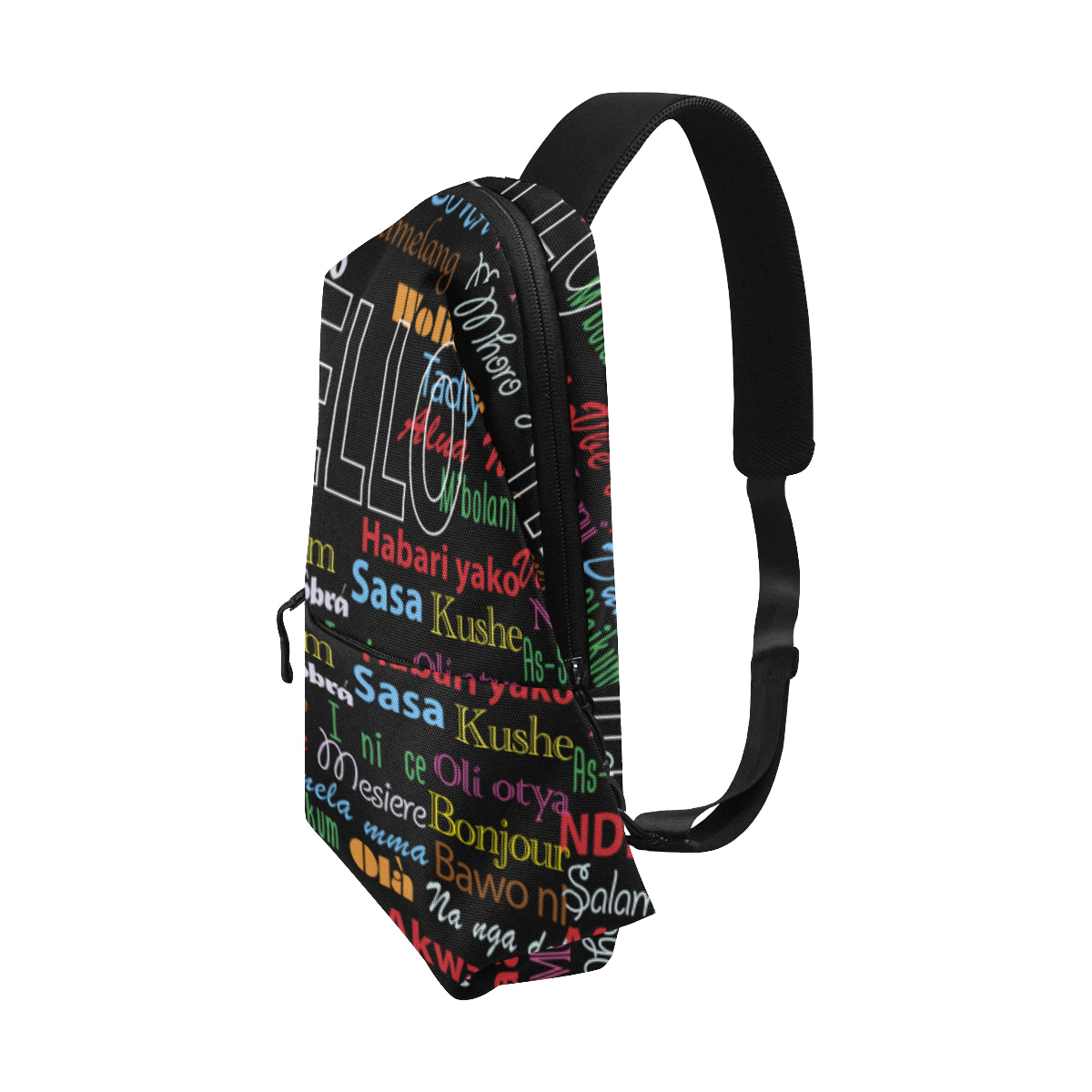 AfriBix Hello Print Chest Bag