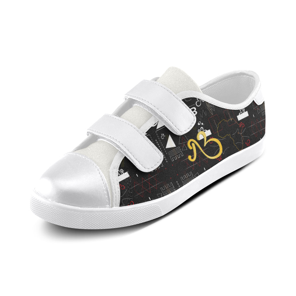 AfriBix Kids Linear Velcro Canvas