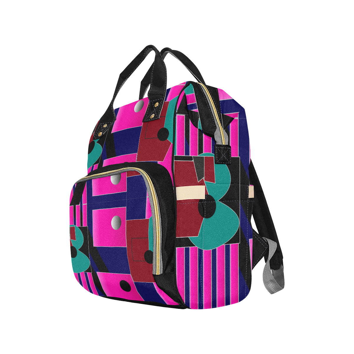 Gallery Print Multi-Function Backpack