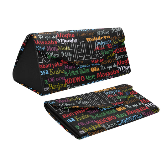 AfriBix Hello Print Foldable Glasses Case