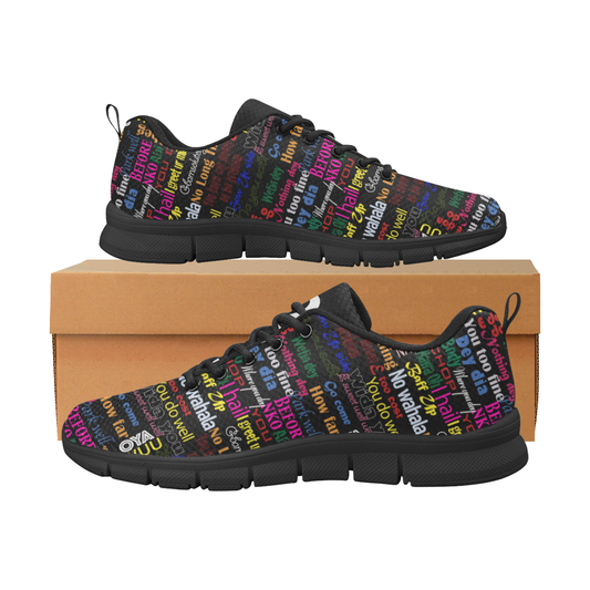 AfriBix Pidgin Men's Trainers - black