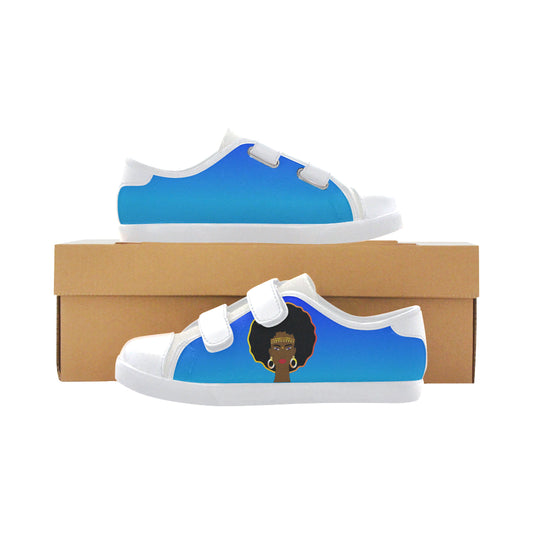 AfriBix Warrior Sky Galaxy Kids Velcro Canvas