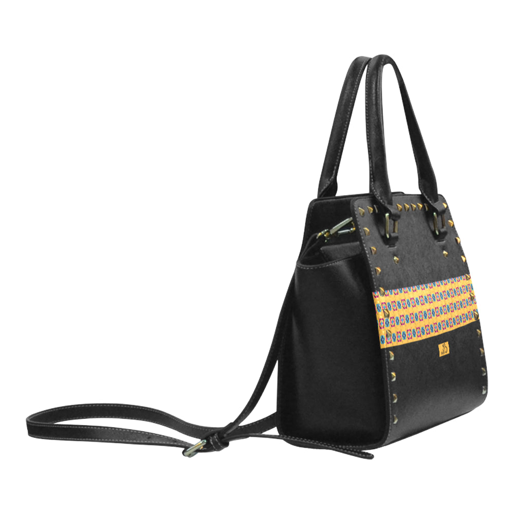 AfriBix Alternate Print Handbag