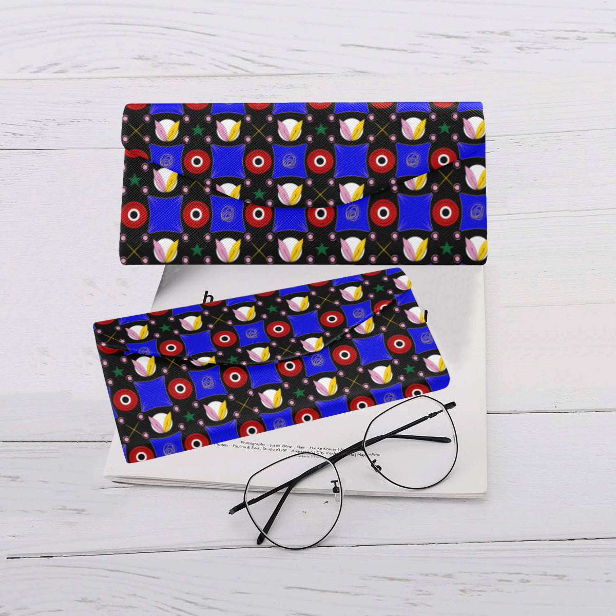 AfriBix Inception Print Foldable Glasses Case