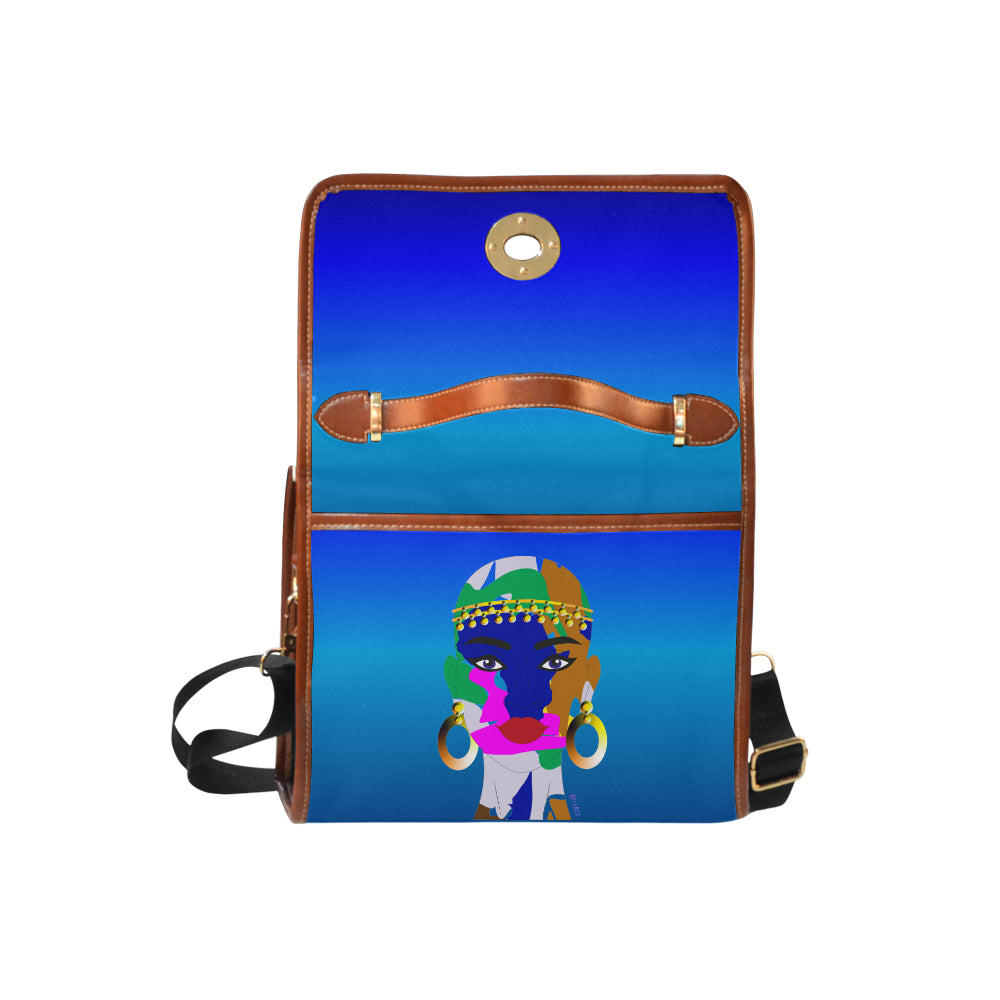 AfriBix Warrior Sky Galaxy Satchel