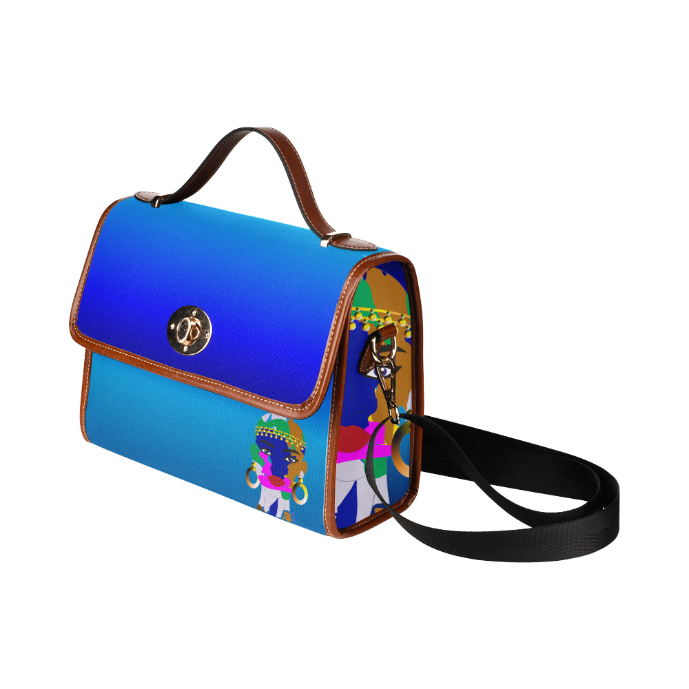 AfriBix Warrior Sky Galaxy Satchel