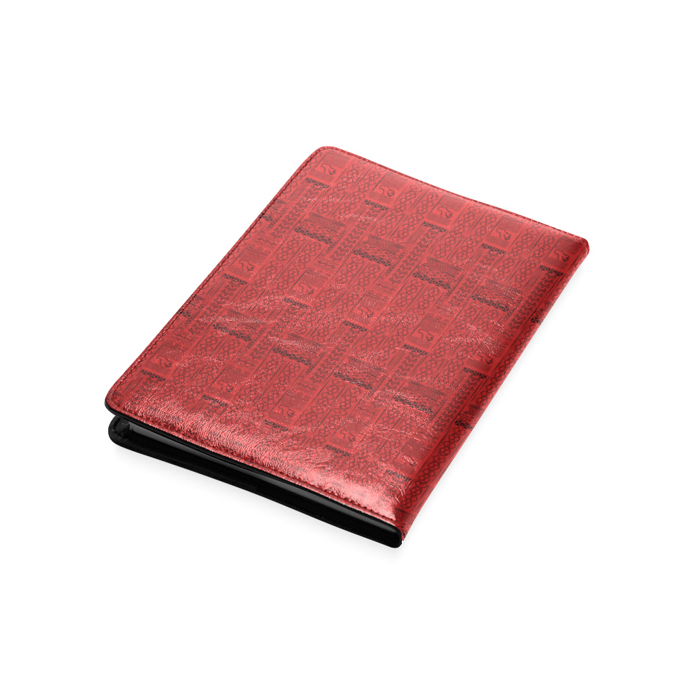 AfriBix Warrior Tribal Print A5 Leatherette Notebook