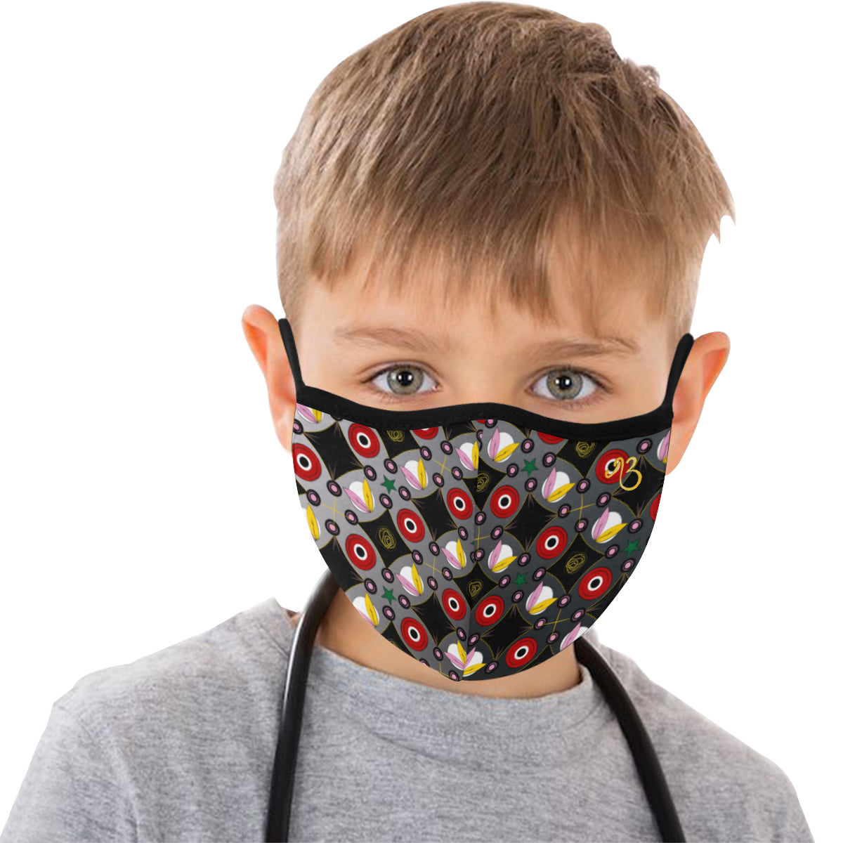 Inception Print Cotton Fabric Face Mask with filter slot (30 Filters Included) - Non-medical use