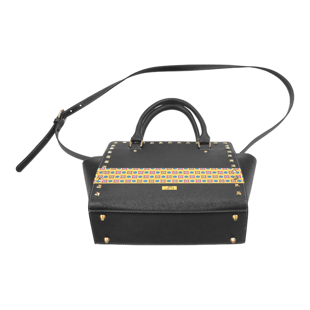 AfriBix Alternate Print Handbag