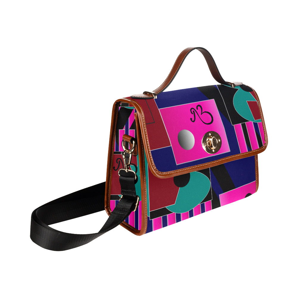 AfriBix Gallery Print Satchel