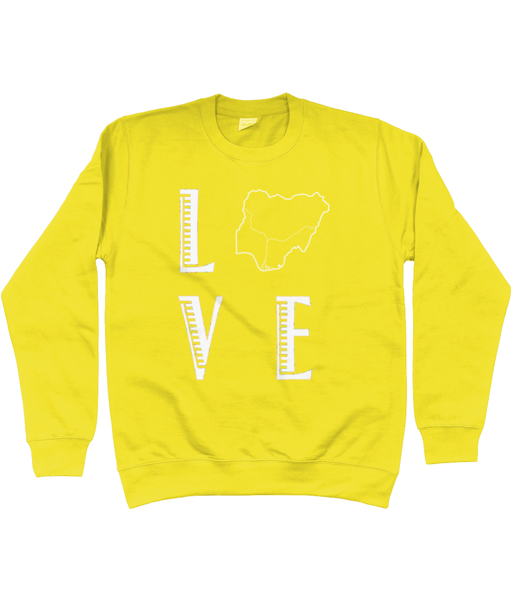 Love Naija Unisex Sweatshirt