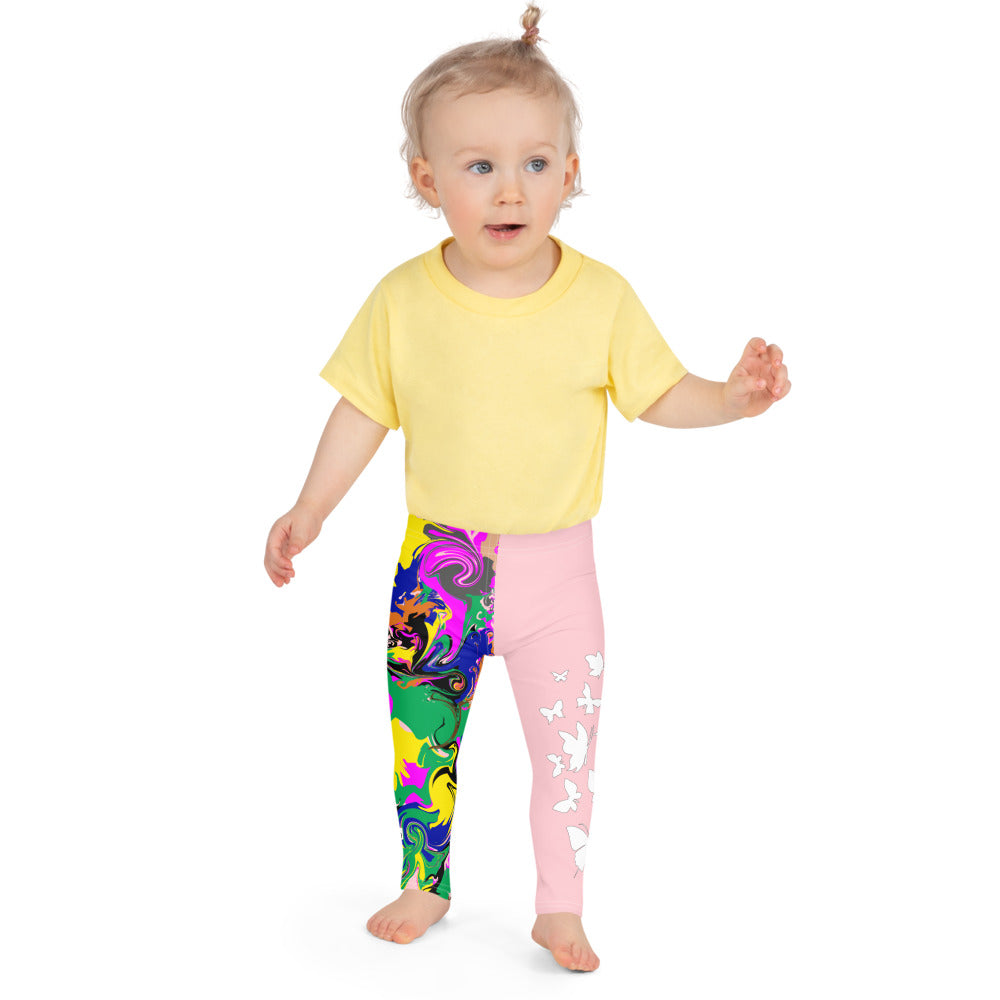 AfriBix Marble Camo Print Kid's Leggings