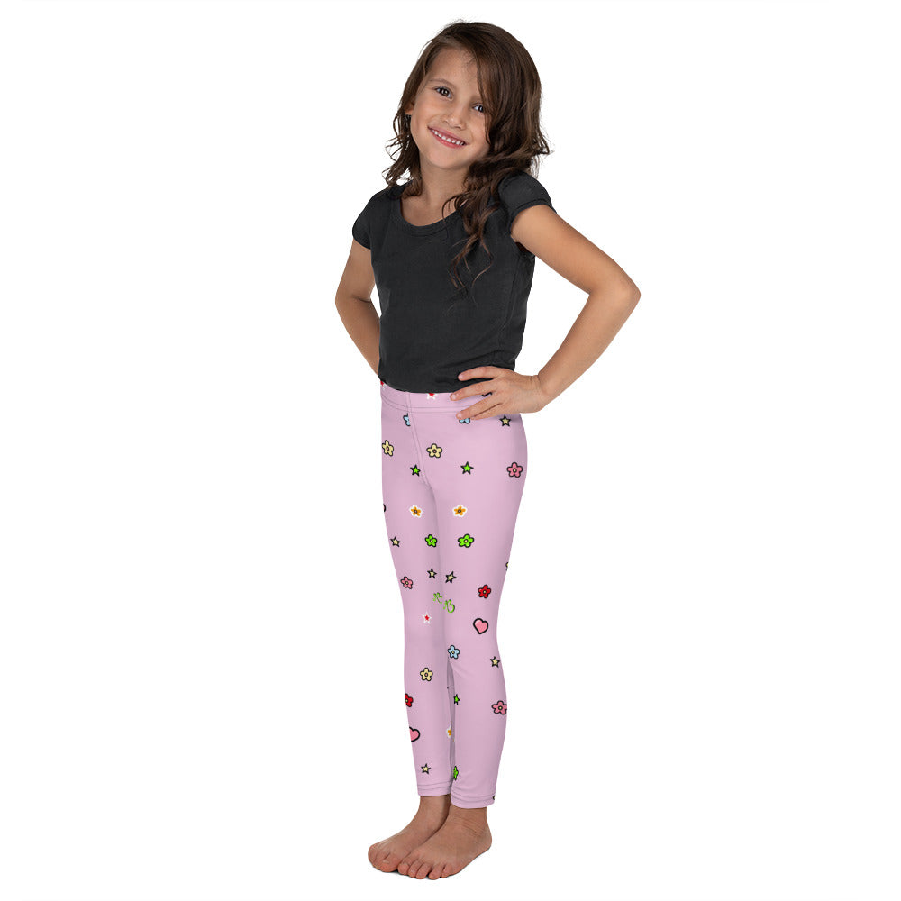 Hearts and Daisy's Kid's Leggings