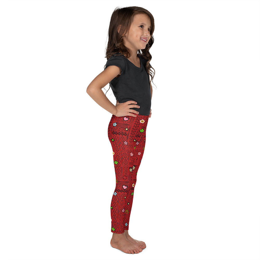 Tribal Print Celebration Kid's Leggings