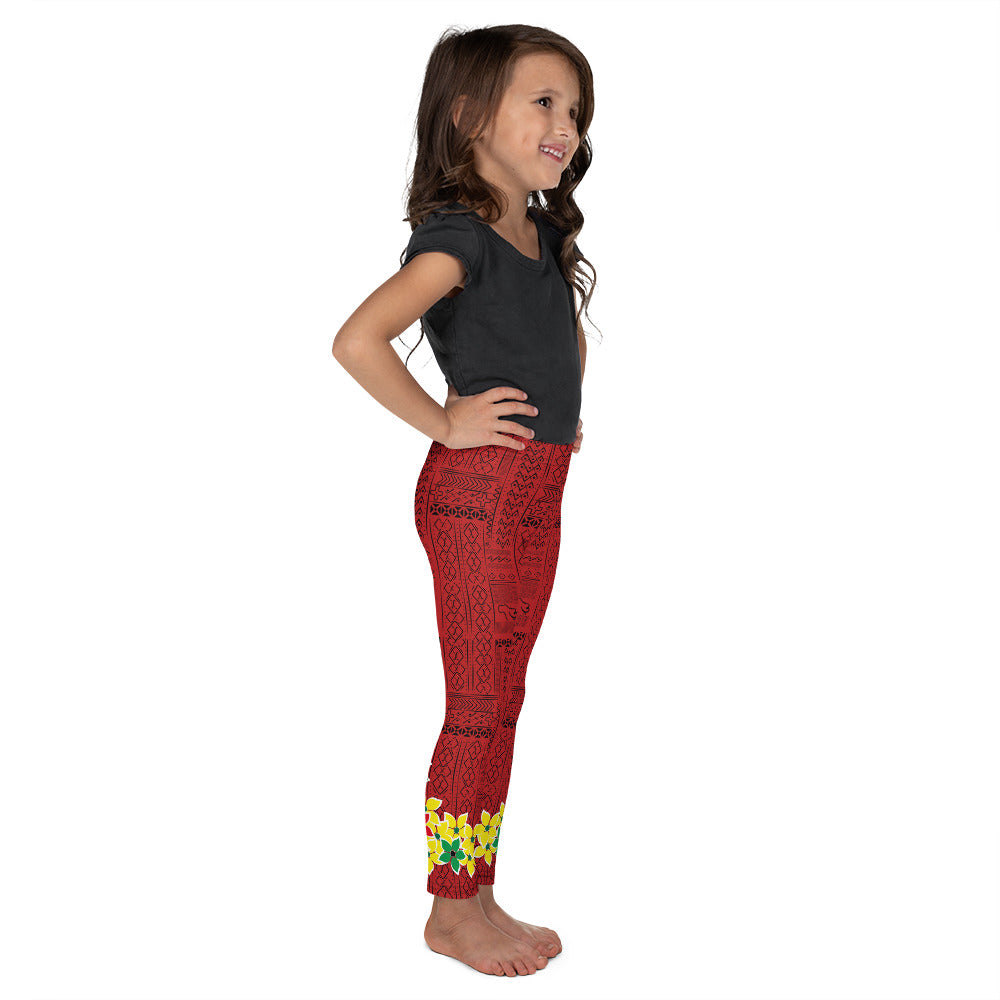 Tribal Print Daisy's Kid's Leggings