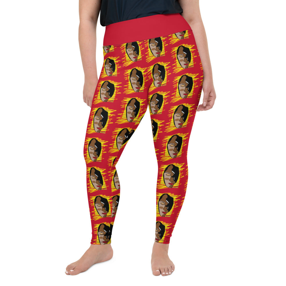 Serenity High Waist Plus Size Leggings
