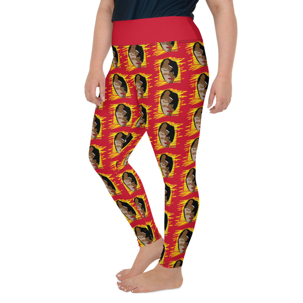 Serenity High Waist Plus Size Leggings