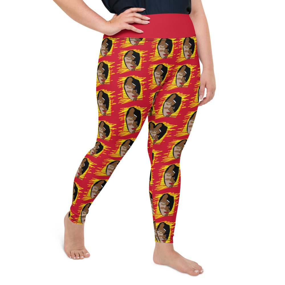 Serenity High Waist Plus Size Leggings