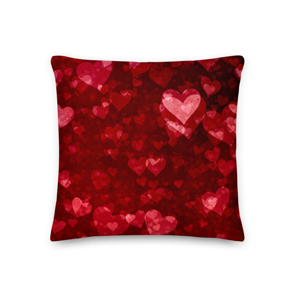 My Heart Beats for You Premium Throw Pillow